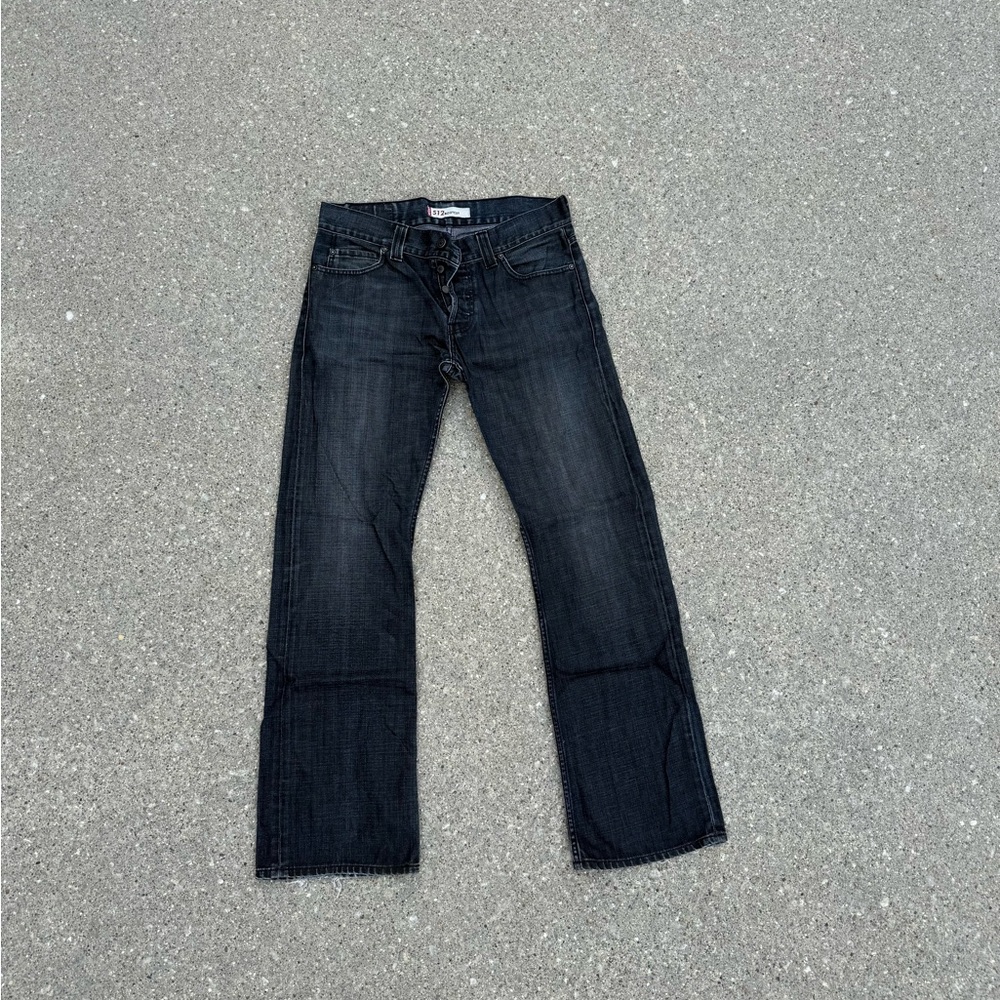 Levi's Men's Dark Blue 512 bootcut jeans